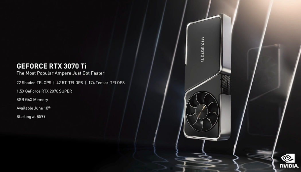 Nvidia announces new RTX 3080 Ti, priced at $1,199 and launching June 3rd