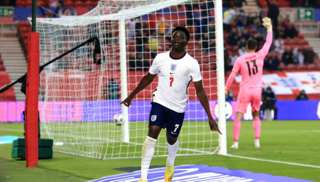 ‘Our starboy’, ‘frame-worthy’: Some Arsenal fans react to Bukayo Saka’s debut England goal