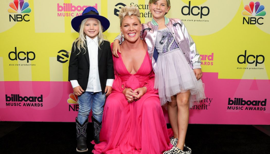 P!nk’s Kids Willow and Jameson Scale New Heights in Rock Climbing Pics