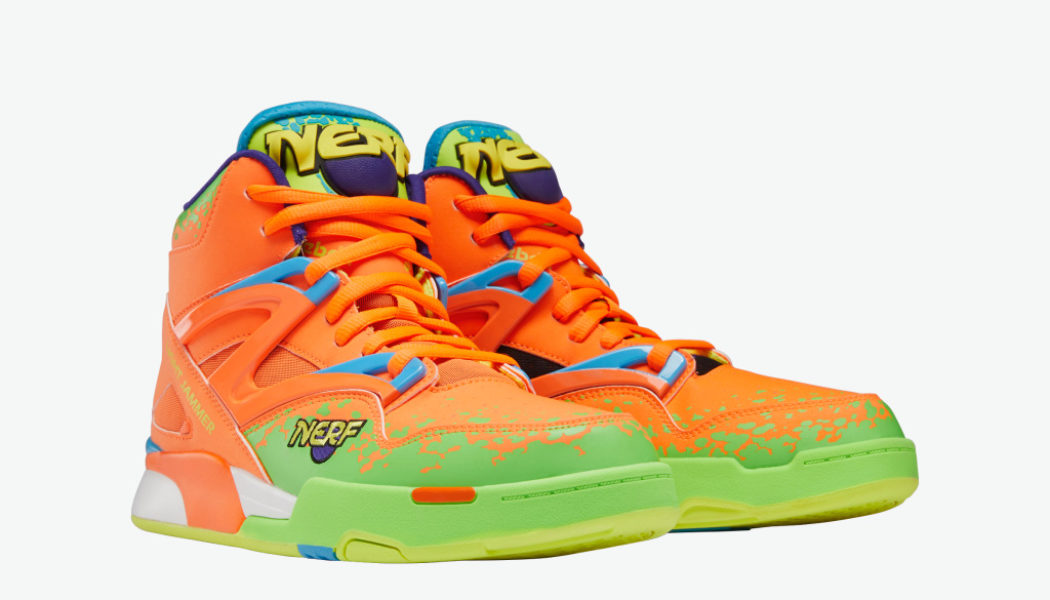 Reebok & Hasbro Collaborate For New “NERF” Sneaker Collection