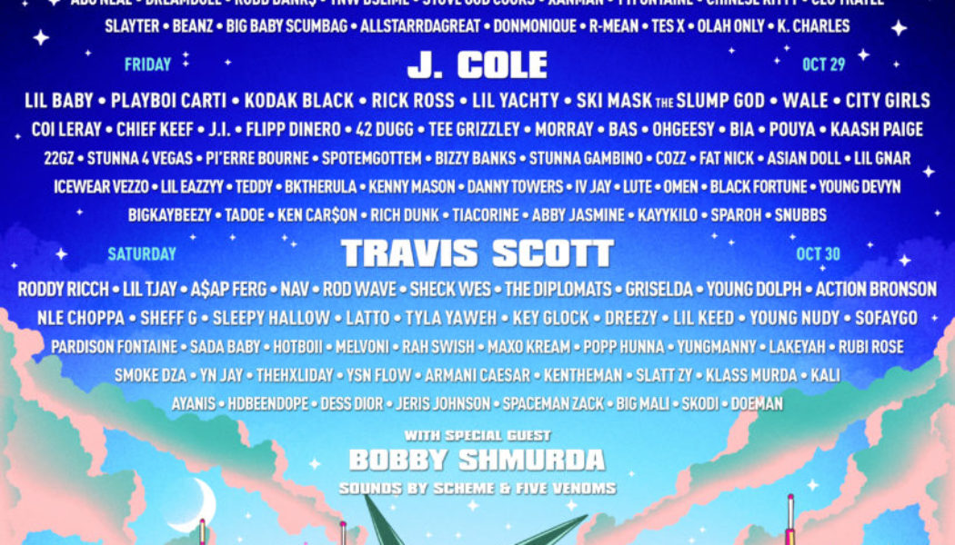 Rolling Loud Brings Travis Scott, J. Cole, 50 Cent, and Many More to New York This October