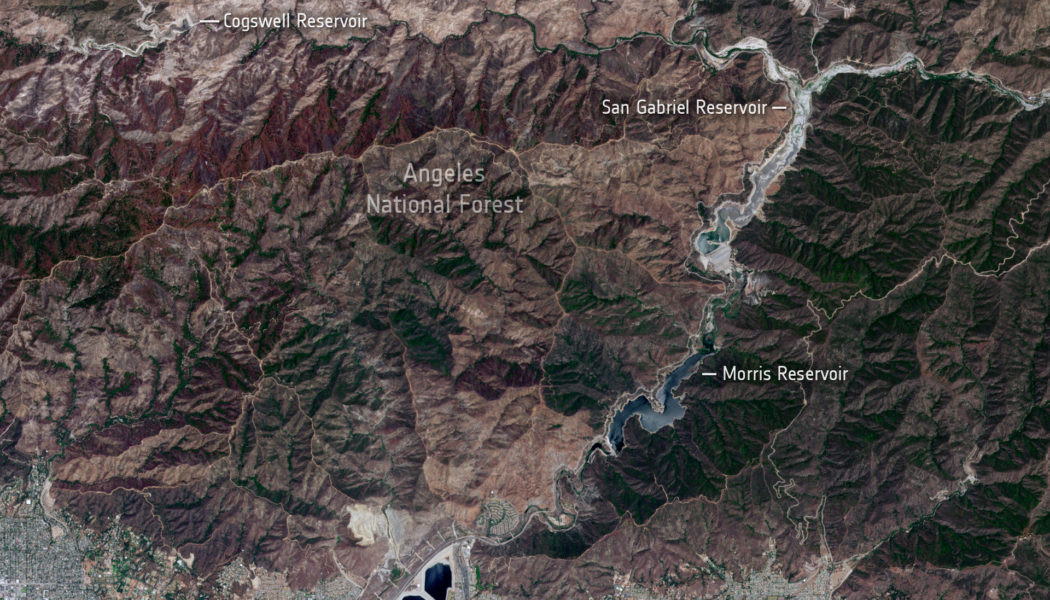 Satellite images show just how bad California’s drought is