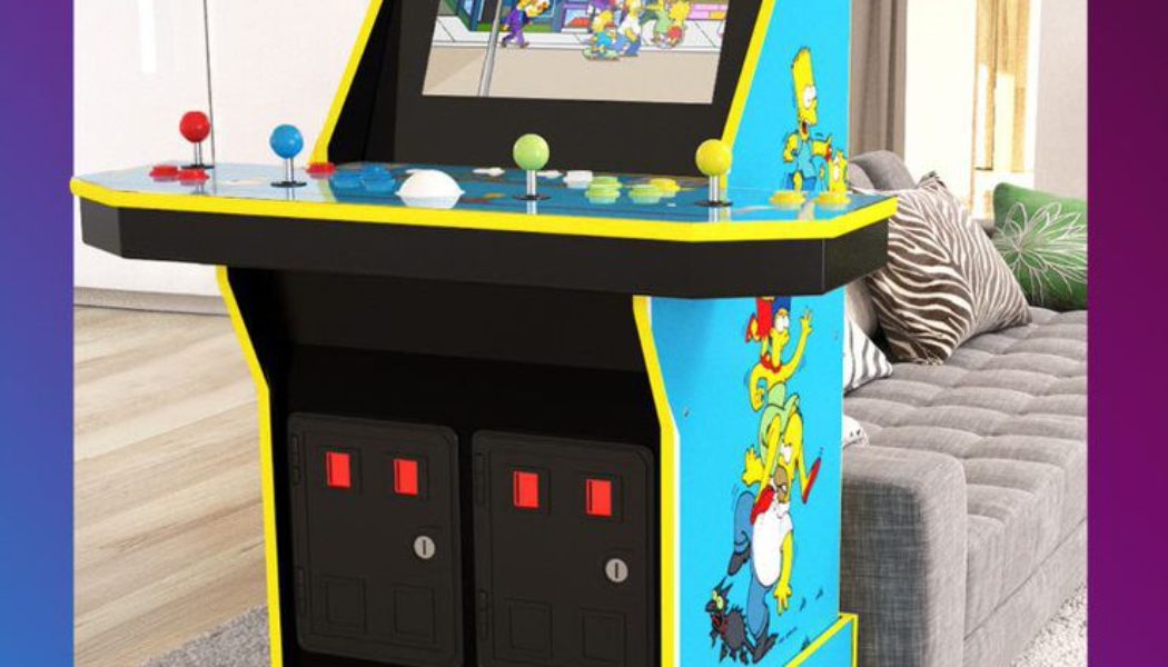 The classic Simpsons arcade cabinet is getting rereleased thanks to Arcade1Up