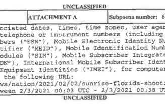 The FBI is trying to get IP addresses and phone numbers of people who read a USA Today article