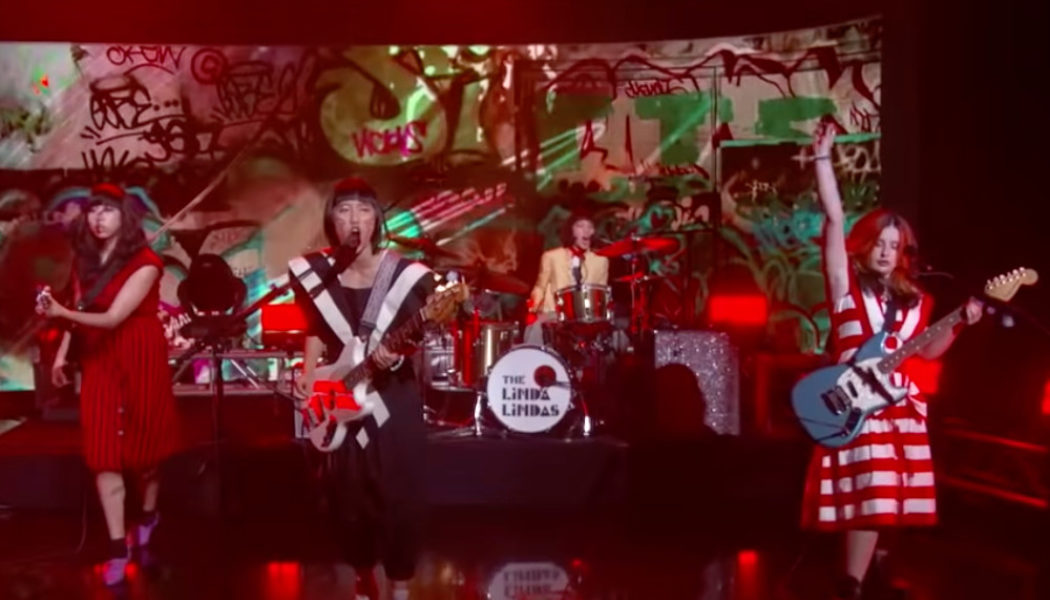 The Linda Lindas Play ‘Racist, Sexist Boy,’ Talk Band Name Origins on Kimmel