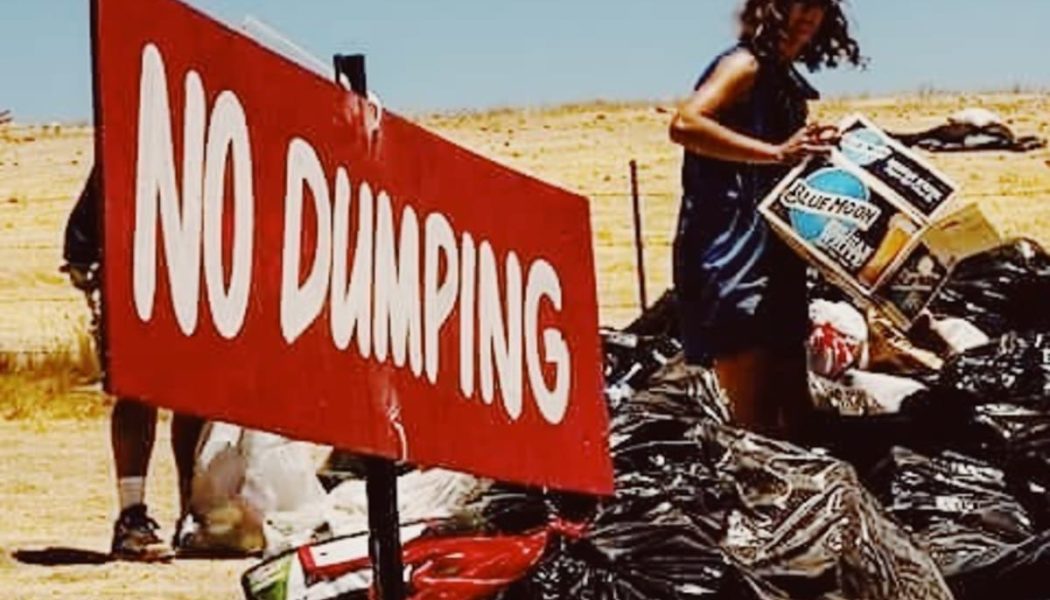 “Trashion”: This Woman Picks Up Your Trash at Music Festivals—Then Makes Art With It