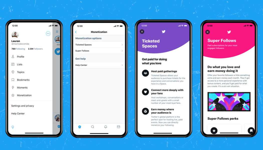 Twitter is opening applications to test Ticketed Spaces and Super Follows