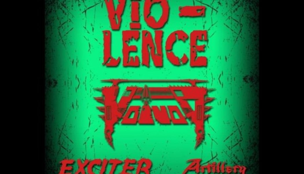 VIO-LENCE, VOIVOD, EXCITER And ARTILLERY: Fall 2021 ‘MTV Headbangers Ball’ European Tour Dates Announced