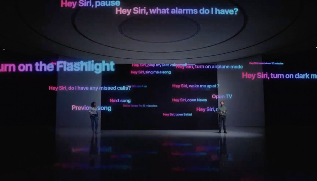 Watch Apple’s Siri blaze through requests with on-device processing