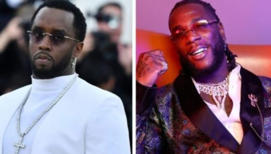 Watch As P Diddy Meets Burna Boy For The First Time After He Produced “Twice As Tall” Album