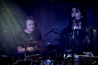 Watch DEF LEPPARD’s RICK ALLEN Perform ‘River Of Rain’ With His Wife LAUREN MONROE