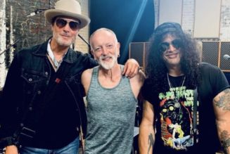 Watch SLASH, PHIL COLLEN And ROBERT DELEO Perform JIMI HENDRIX’s ‘Fire’