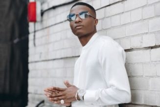 Wizkid receives Grammy award plaque for Brown Skin Girl