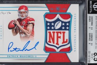 1-of-1 2017 Patrick Mahomes National Treasures Card Sells for $4.3 Million USD