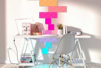 A starter pack of Nanoleaf’s stunning canvas panels is $50 off at Costco today