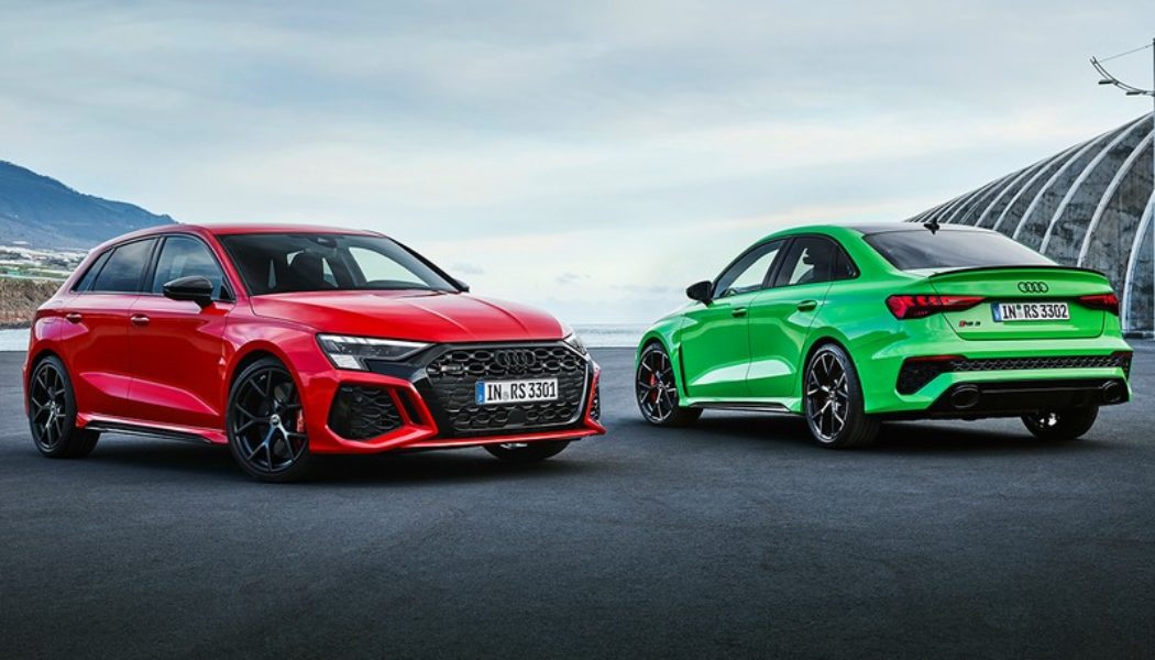 Audi Unveils the 400 HP RS3 Sportback and Sedan