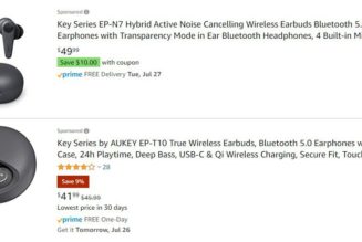 Banned brand Aukey is still selling earbuds on Amazon