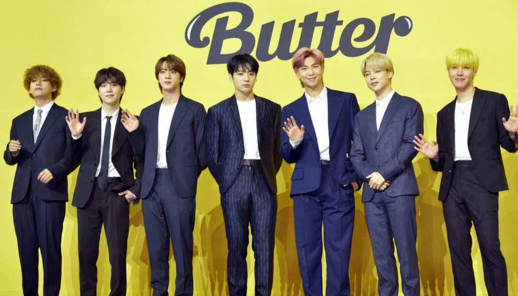 BTS Will Make You Sweat Like That Performing ‘Butter’ On A Massive Bridge