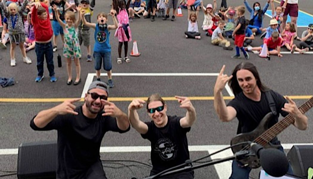 Canadian Death Metal Band Performs for Elementary School Students: Watch