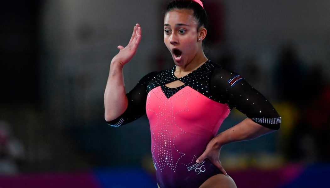 Costa Rican Gymnast Luciana Alvarado Cleverly Included BLM Tribute In Her Olympic Routine