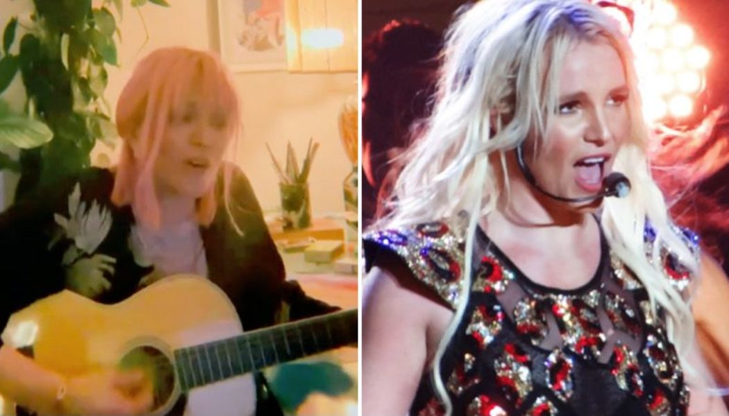 Courtney Love Covers Britney Spears’ “Lucky”: Watch