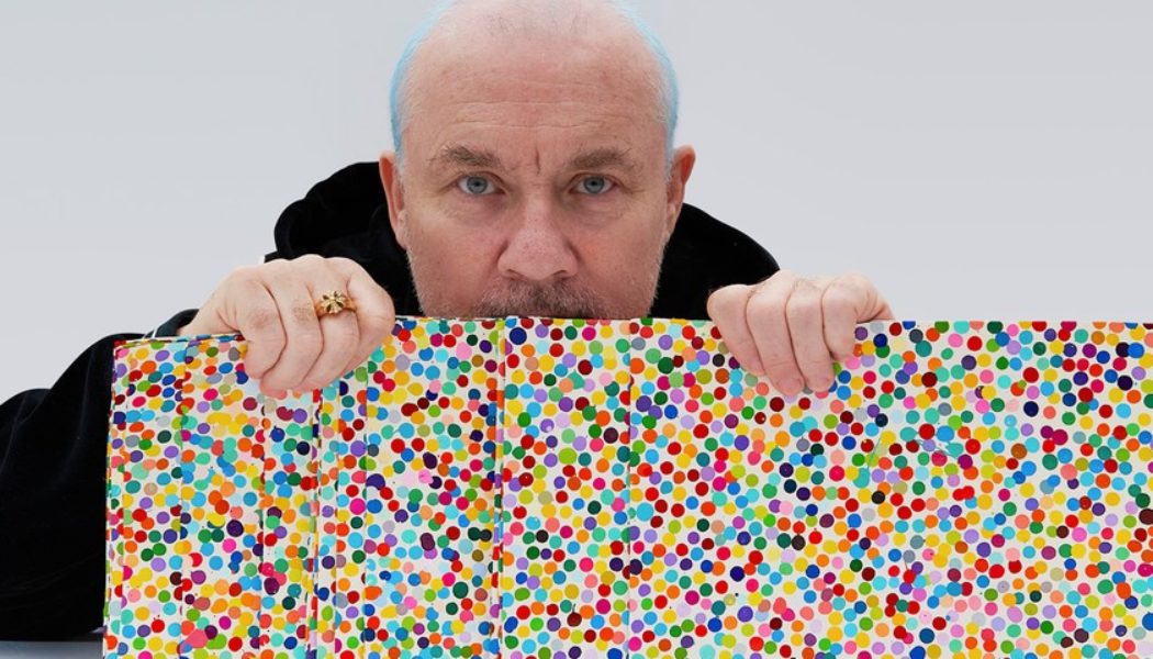 Damien Hirst to Release First Set Of 10,000 Hand-Painted Works as NFTs