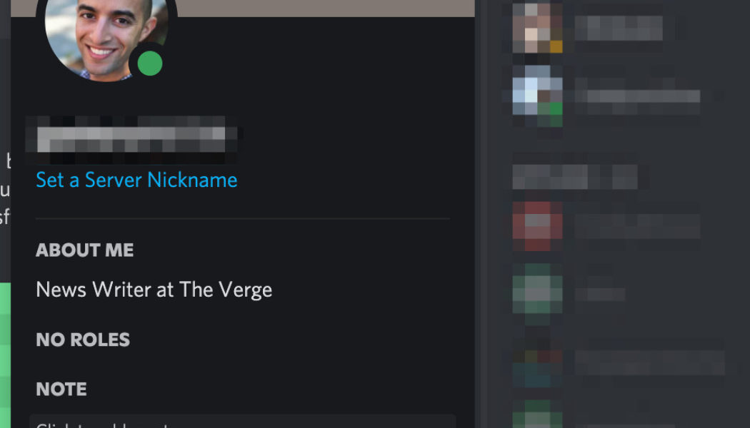 Discord now lets you share a little more about yourself in your profile