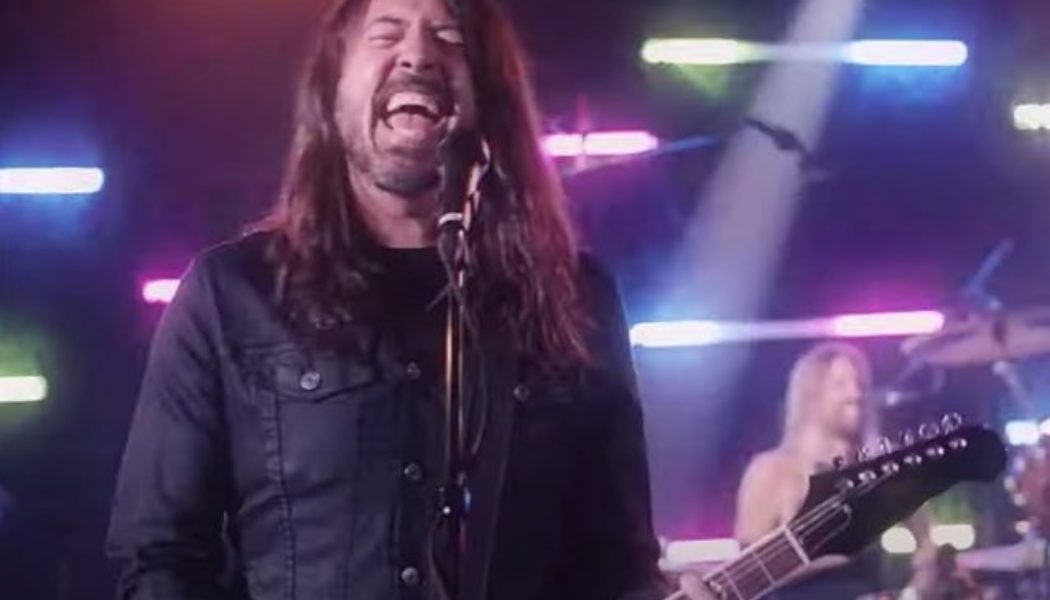 FOO FIGHTERS Release Performance Video For Cover Of BEE GEES’ ‘You Should Be Dancing’