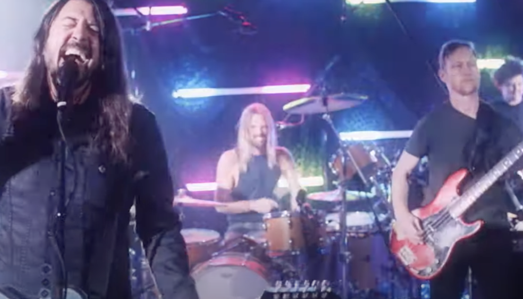 Foo Fighters Transform Into Dee Gees For ‘You Should Be Dancing’ Video