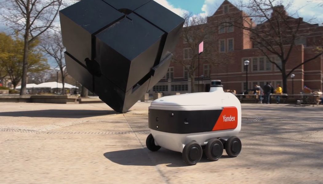 Grubhub will use Russian-made robots to deliver food on college campuses