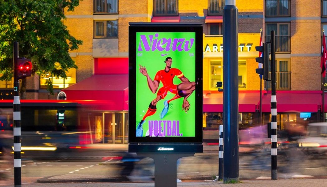 Haein Kim and Tayfun Pekdemir Illustrate Vibrant Poster Series for Nike Football