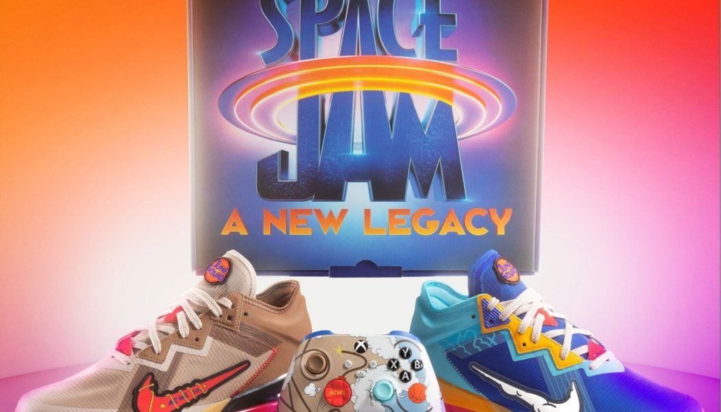 HHW Gaming: Xbox Teams Up With Nike For ‘Space Jam: A New Legacy’ SNKRS Kit Featuring The Lebron 18 Low