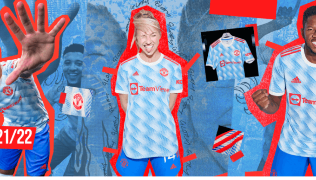 ‘Hideous’, ‘Horrible’ – Some Man Utd fans react to their 2021/22 away kit