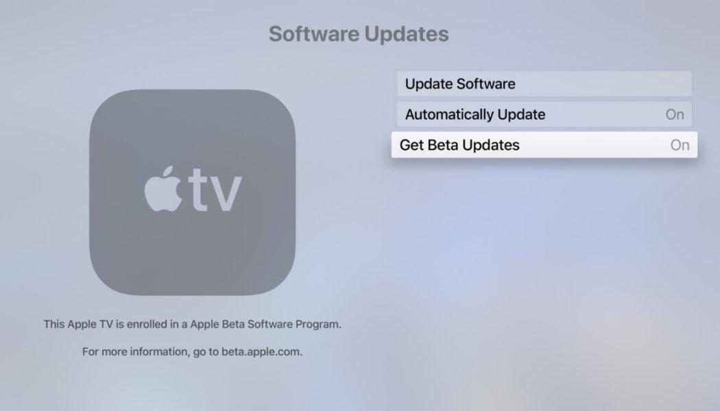 How to install the tvOS 15 beta on Apple TV