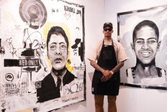 Ju Working on Projects Debuts “Painting the Blueprint” Solo Show