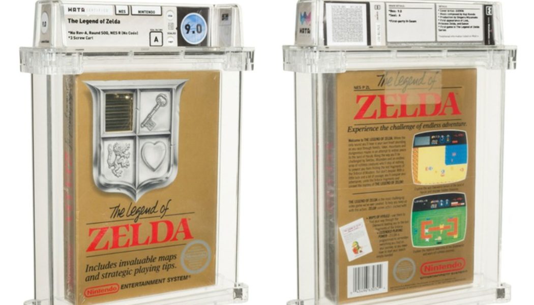 ‘Legend of Zelda’ Cartridge Surpasses Six Digits Pre-Auction