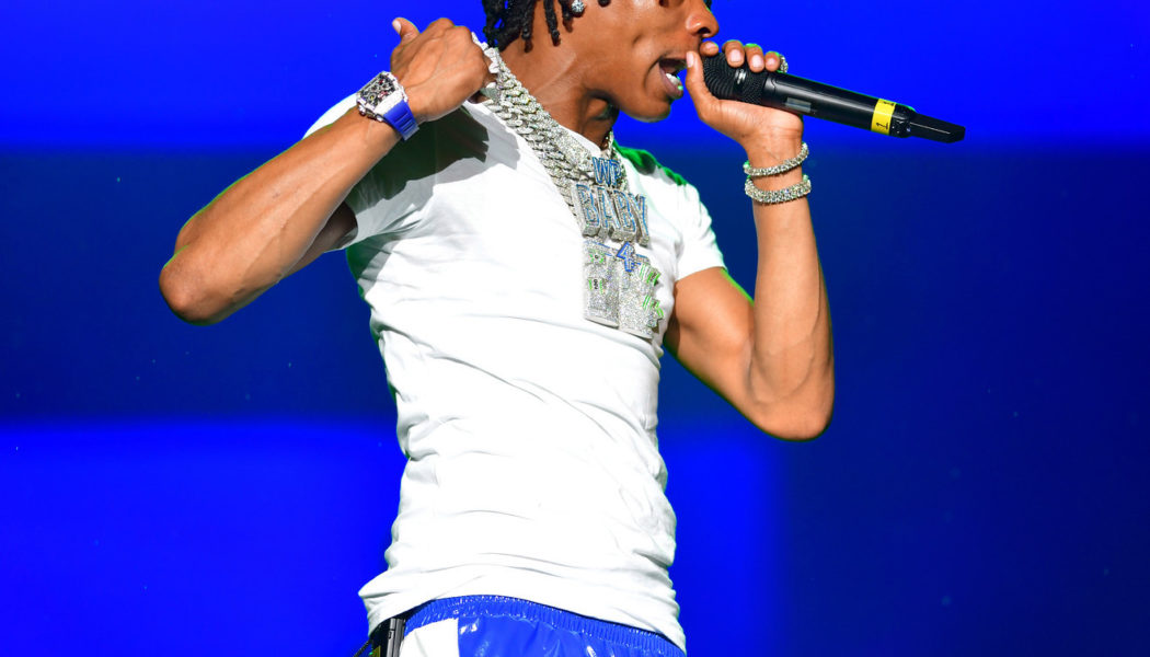 Lil Baby & His Son Shine During Hot 107.9 Birthday Bash Performance [Video]