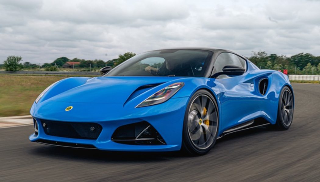 Lotus Emira Will Be the Final Gas-Powered Lotus Sports Car