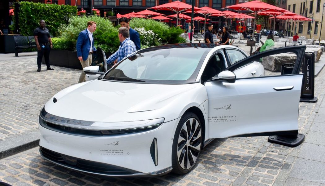 Lucid Motors’ $4.5 billion merger is being held up by spam filters