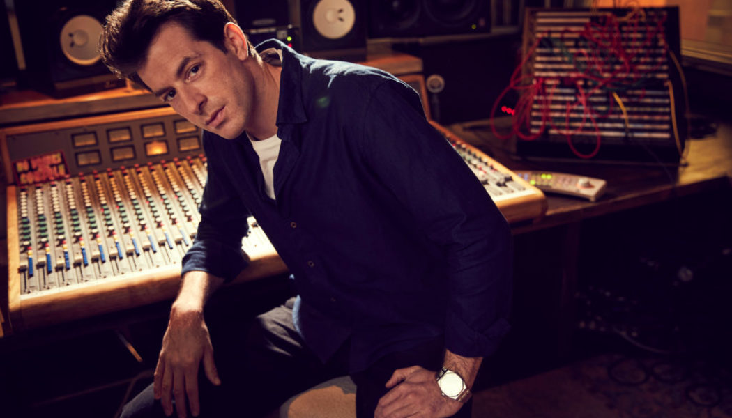 Mark Ronson Pulls Back the Studio Curtain