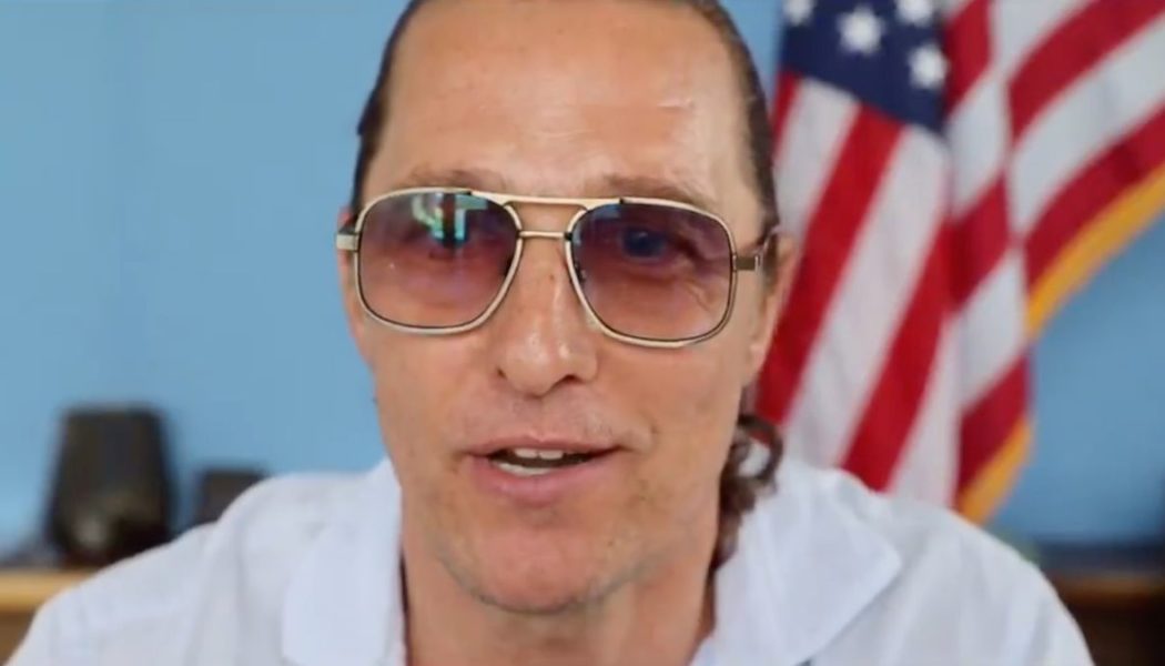 Matthew McConaughey Says “As a Country, We’re Basically Going Through Puberty” in 4th of July Speech