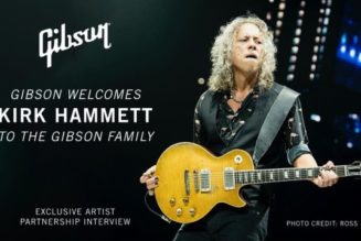 METALLICA’s KIRK HAMMETT Partners With GIBSON