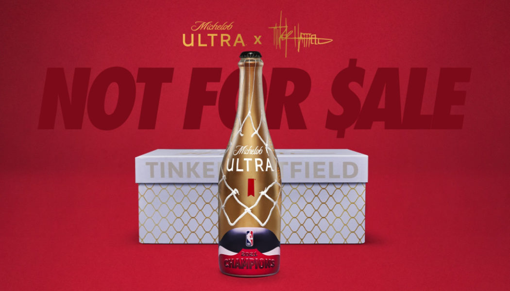 Michelob ULTRA & Tinker Hatfield To Drop Limited Edition Championship Bottle