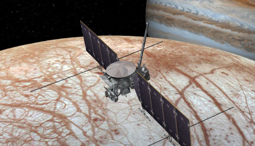 NASA’s Europa Clipper will fly on SpaceX’s Falcon Heavy