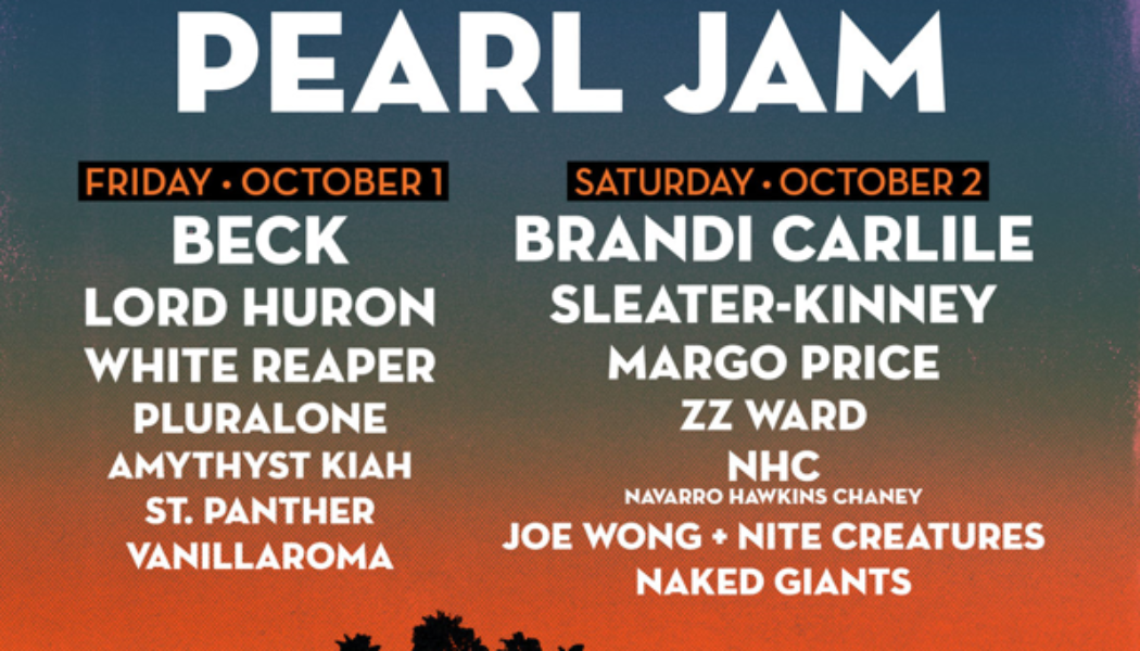 Ohana Festival Announces Encore Weekend With Pearl Jam Headlining Both Nights