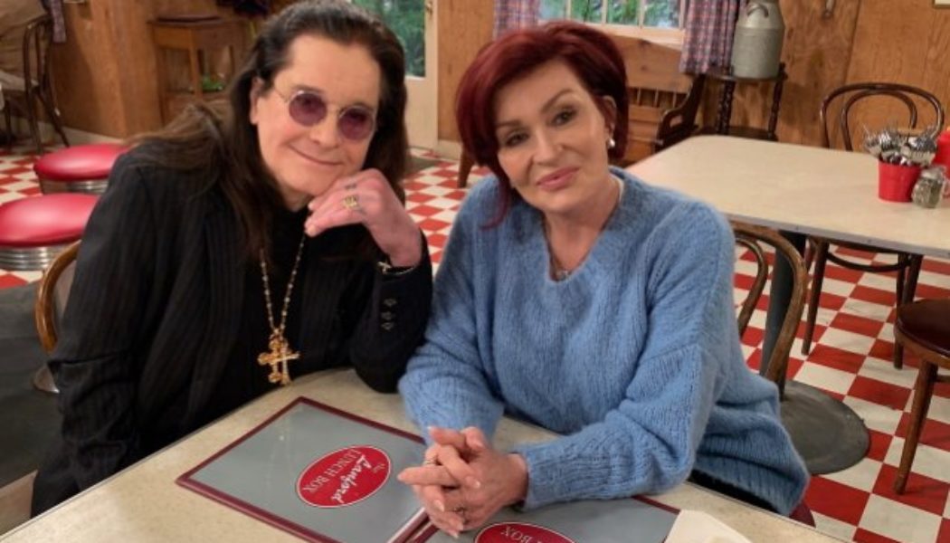 OZZY And SHARON OSBOURNE Celebrate 39th Wedding Anniversary