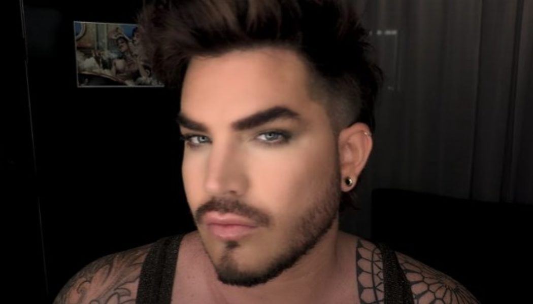 QUEEN Singer ADAM LAMBERT Launches Series Of Makeup Tutorials (Video)