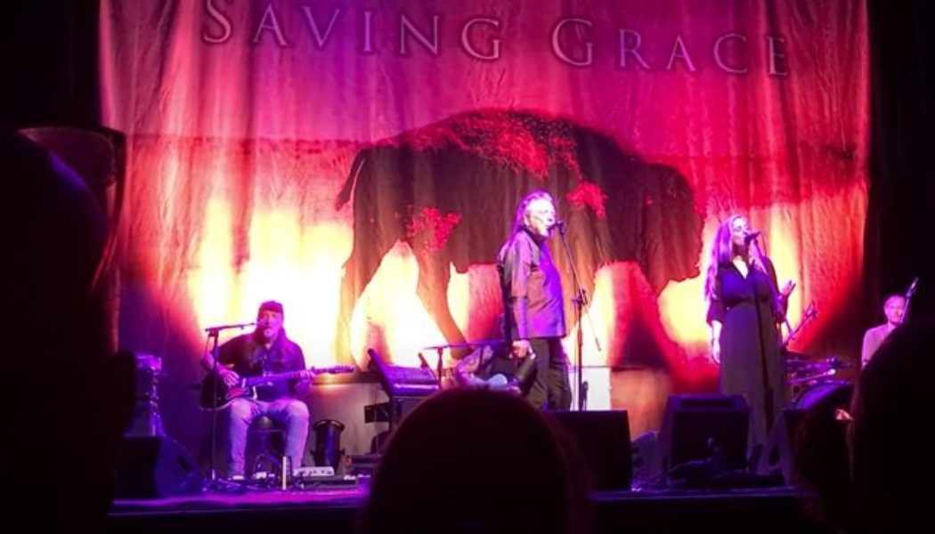 ROBERT PLANT Plays First Pandemic-Era Concert With SAVING GRACE (Video)