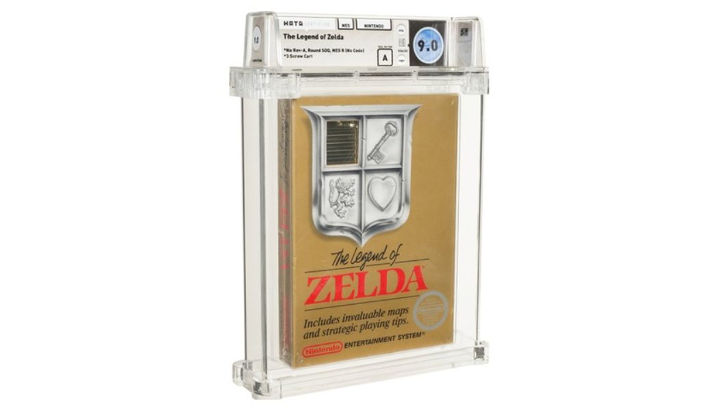 Sealed Copy of ‘The Legend of Zelda’ From 1987 Sells for a Record $870,000 USD