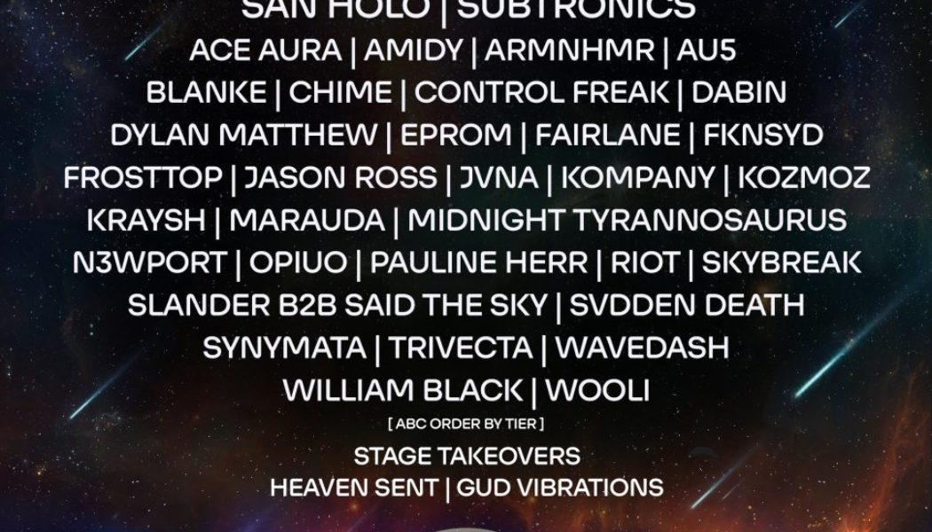 SLANDER Announce Massive Lineup for First-Ever Starbase Music Festival